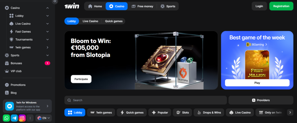1win Casino 2