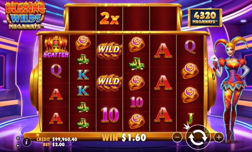 Blazing Wilds Megaways Slots