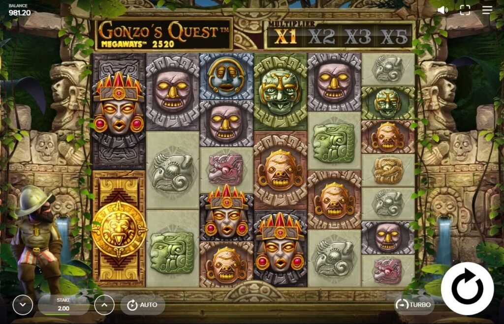 Gonzo's Quest Megaways Slot