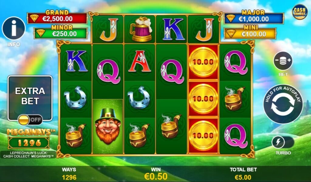 Leprechauns Luck Megaways Slot