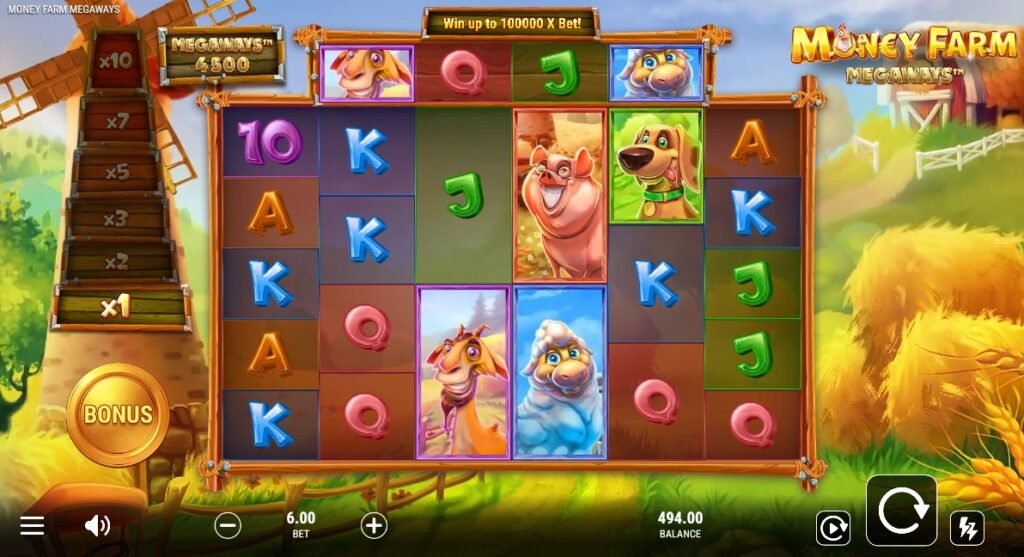 Money Farm Megaways Slot