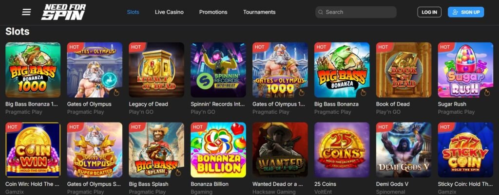 Need For Spin Casino 2 Need For Spin Casino 2