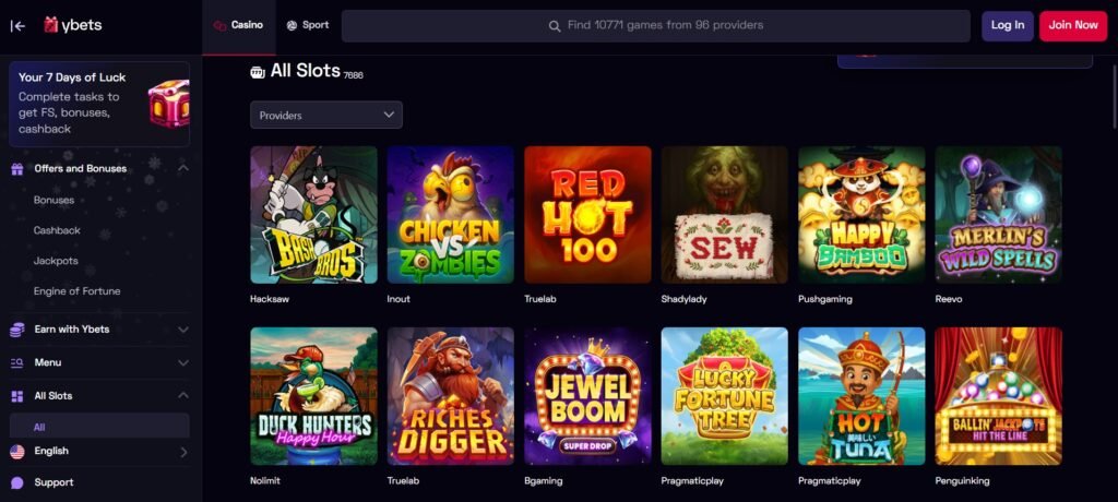 Ybets Casino 2