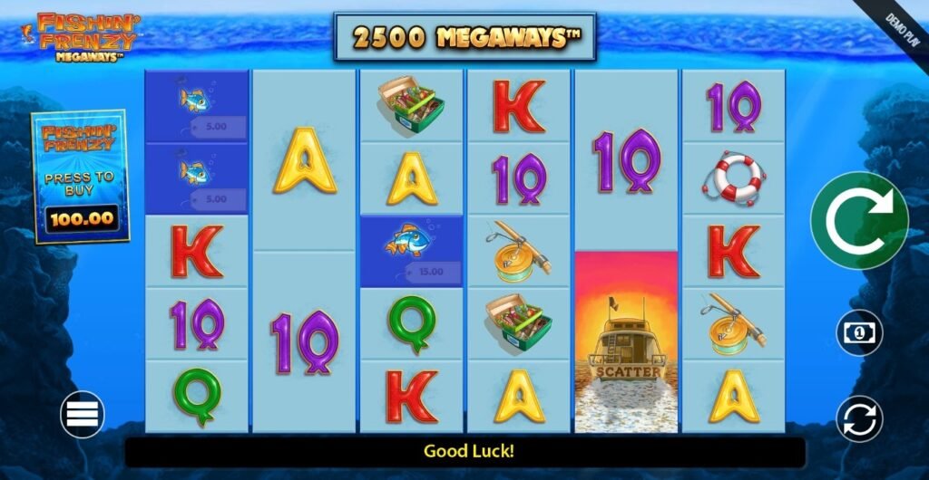 Fishin Frenzy Megaways Slot